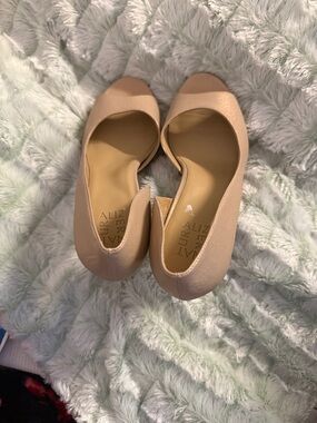 Naturalizer Nude Peep-Toe Heels
